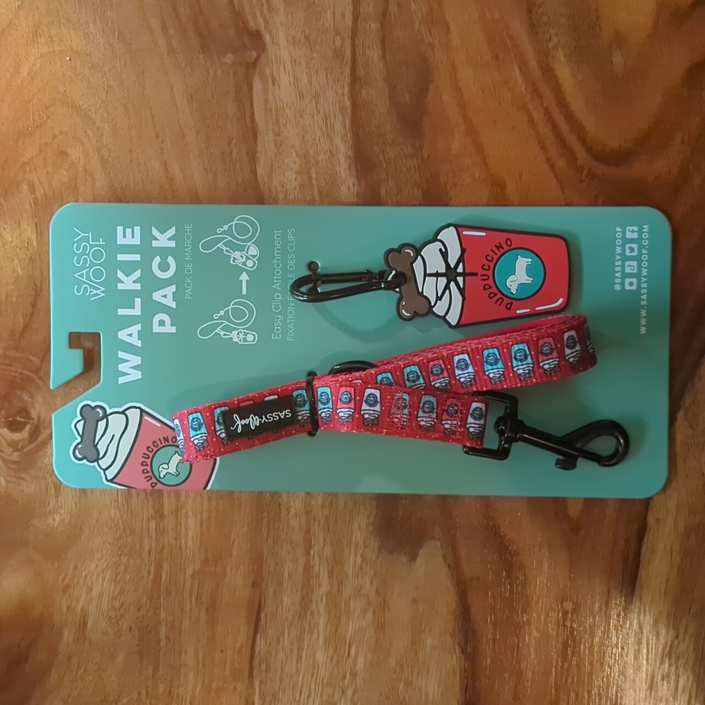 Sassy Woof Leash & Potty Pal Combo